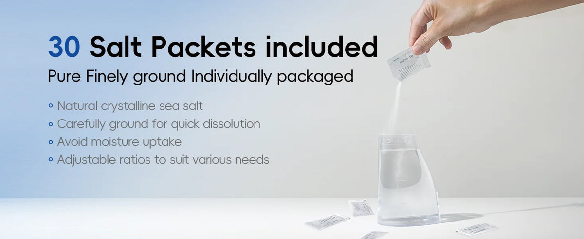 Electric Nasal Irrigator and Sinus Rinse Kit for Effective Allergy Relief