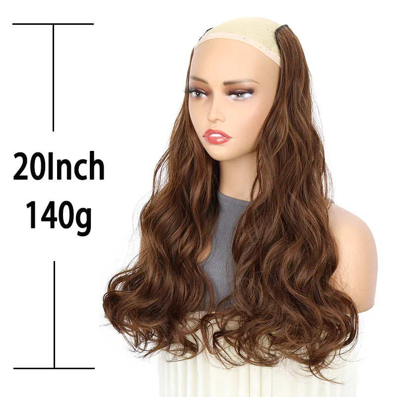 20-Inch Wavy Clip-In Hair Extension for Instant Volume - 7