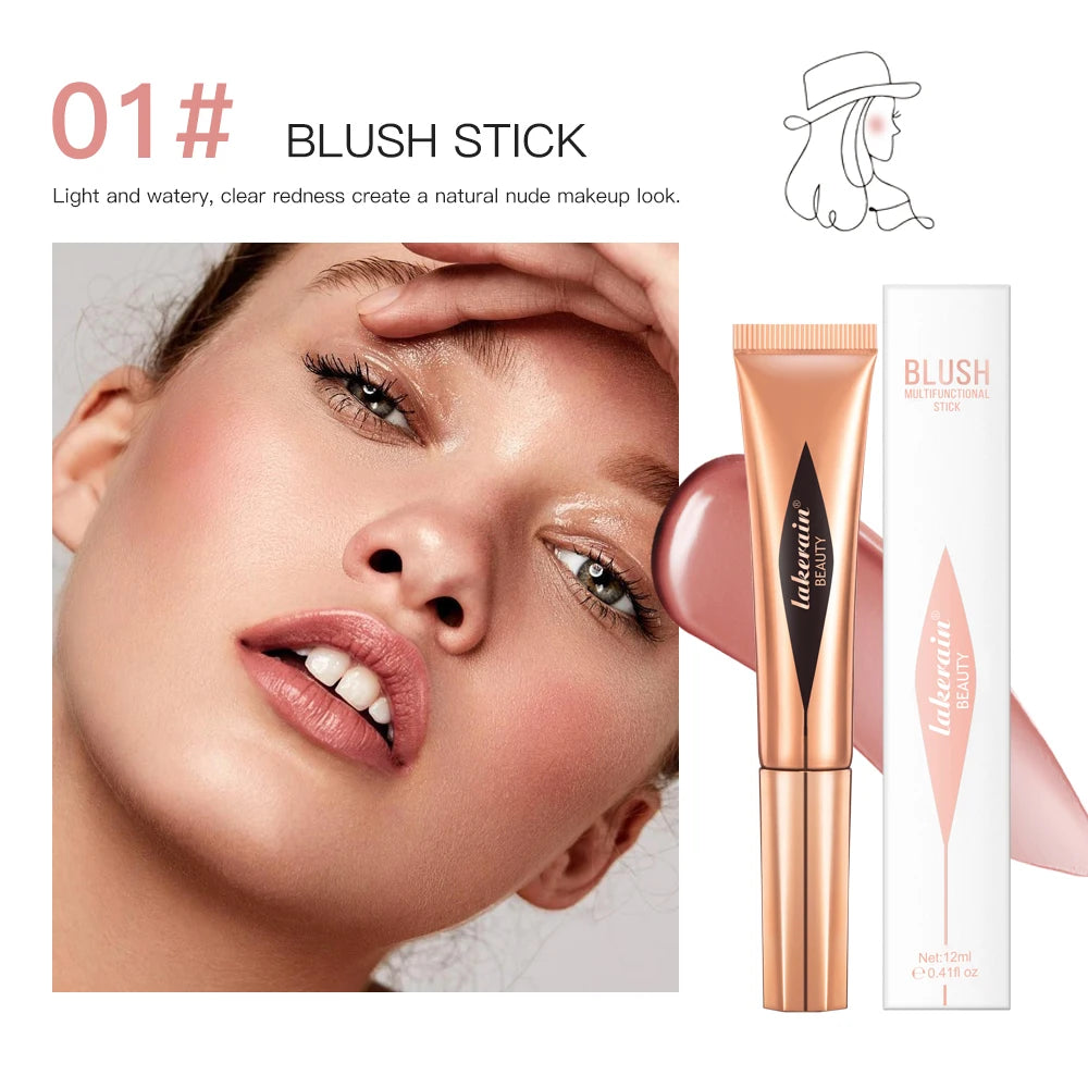 Liquid Face Contour and Highlighter Wand with Cushion Applicator - 30