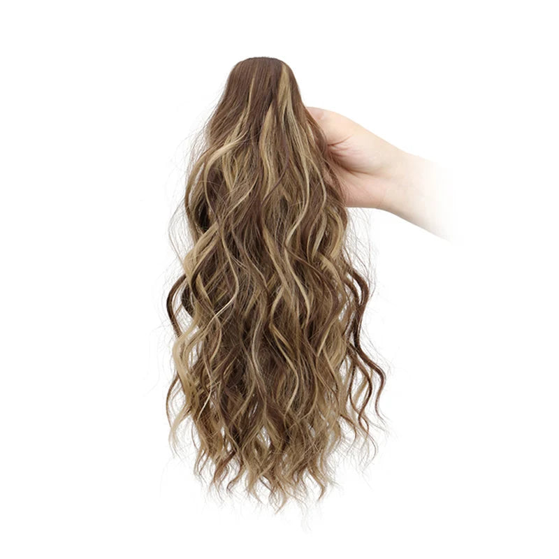 14-Inch Curly Claw Clip Ponytail Hair Extension