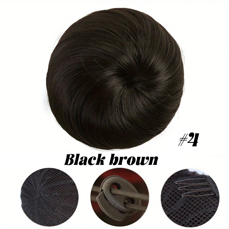 Messy Bun Hair Extension with Elastic Band - 34