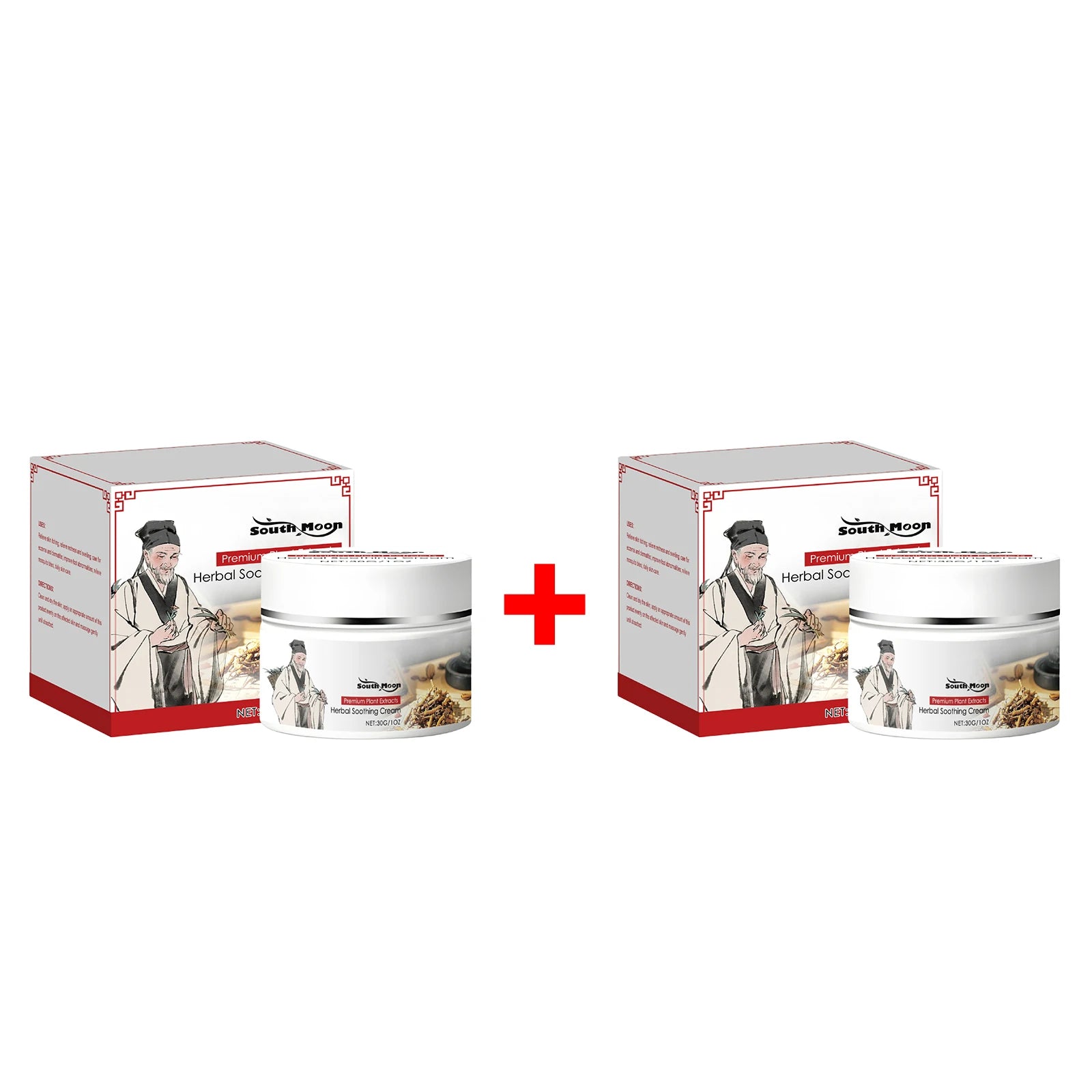 Herbal Soothing Cream for Skin Irritation, Redness and Dryness Relief - 19