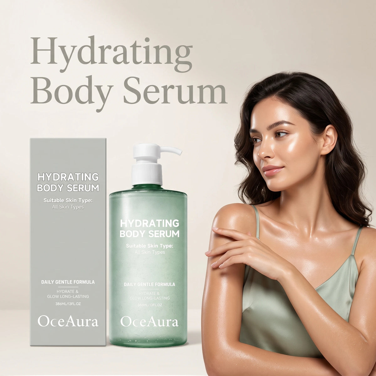 Hydrating Body Serum for Dry Skin to Restore Smoothness and Radiance