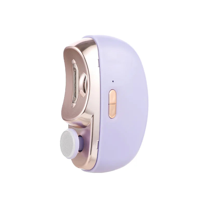 Automatic Electric Nail Clipper with LED Light for Safe Trimming - 18