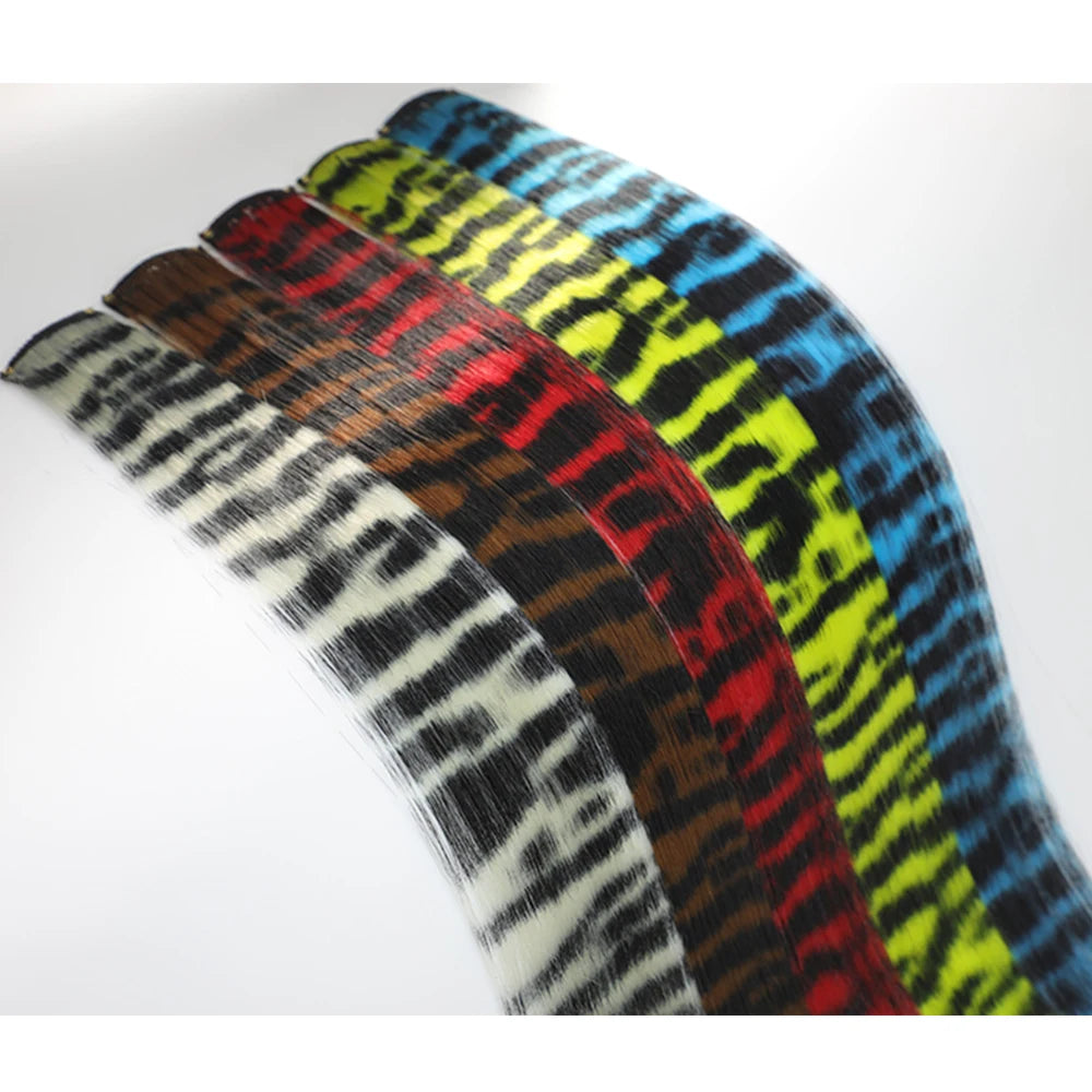 Stripe Printed Clip-In Hair Extensions for Parties and Daily Wear - 2