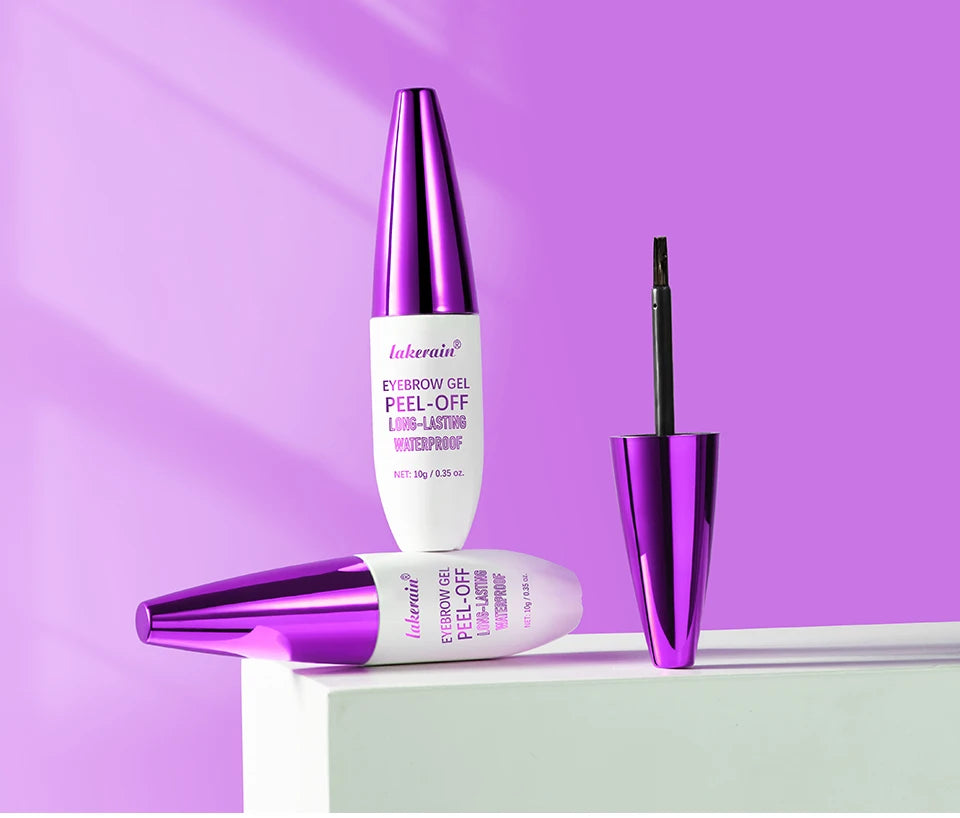 Waterproof Peel-Off Eyebrow Tint Gel for Long-Lasting Natural Brows - 16