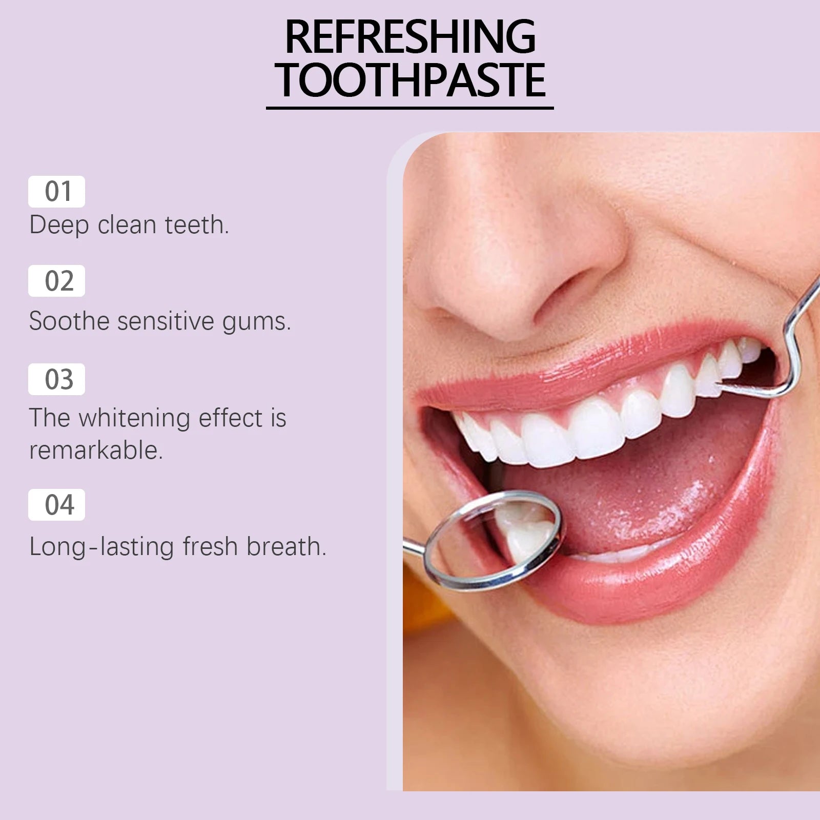 Brightening Toothpaste for Deep Stain Removal and Enamel Protection - 10