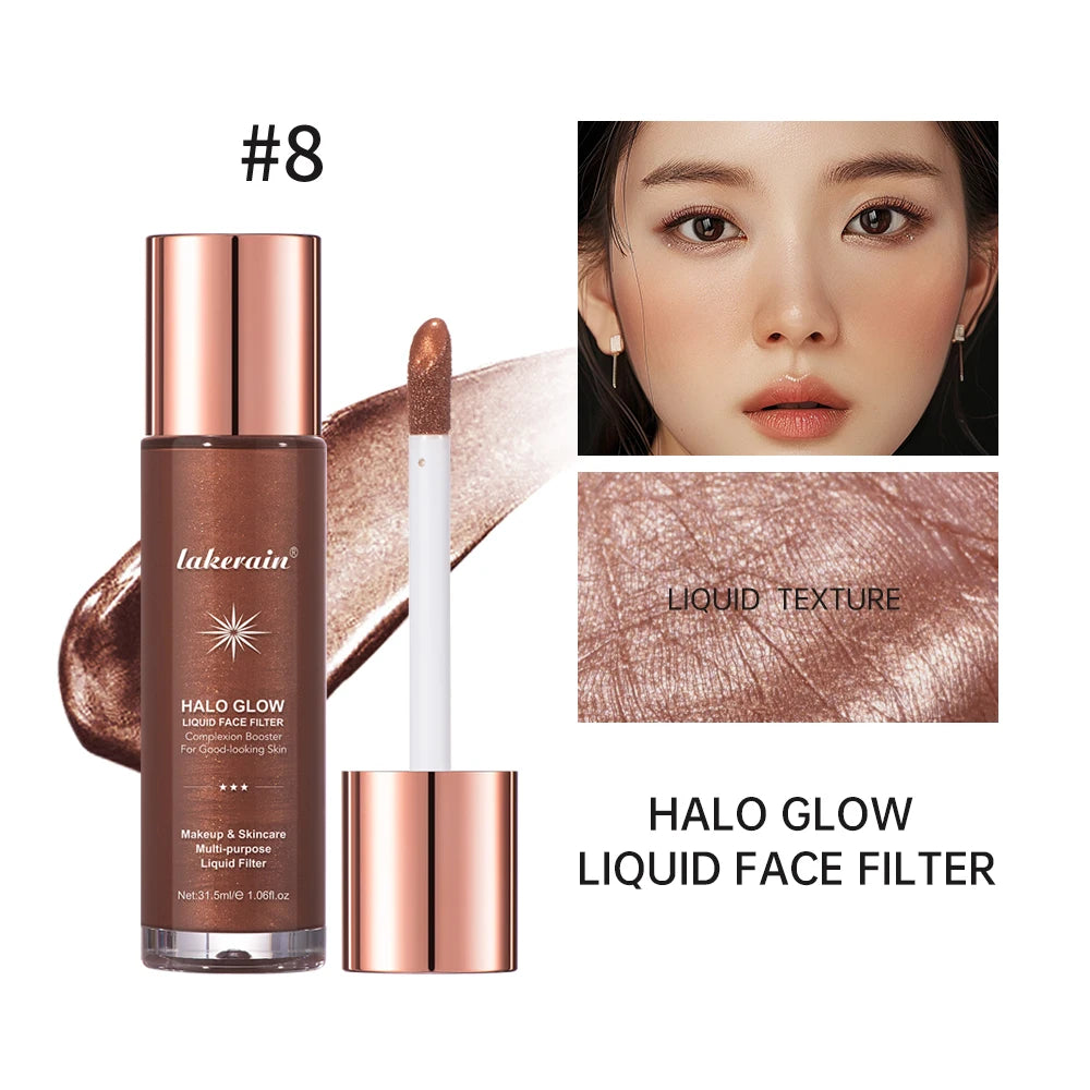 Liquid Illuminating Face Highlighter for a Radiant Dewy Skin Glow - 27