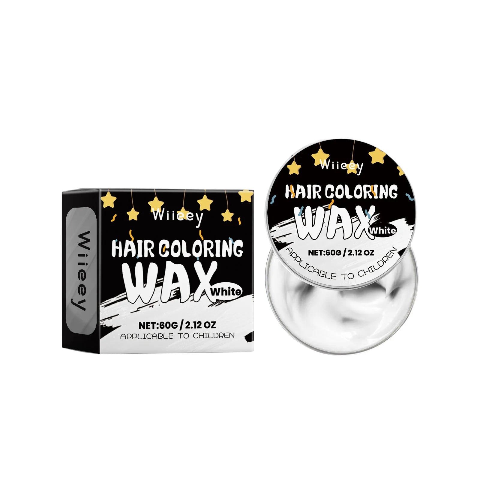Temporary Washable Hair Color Wax for Kids and Party Styling - 25