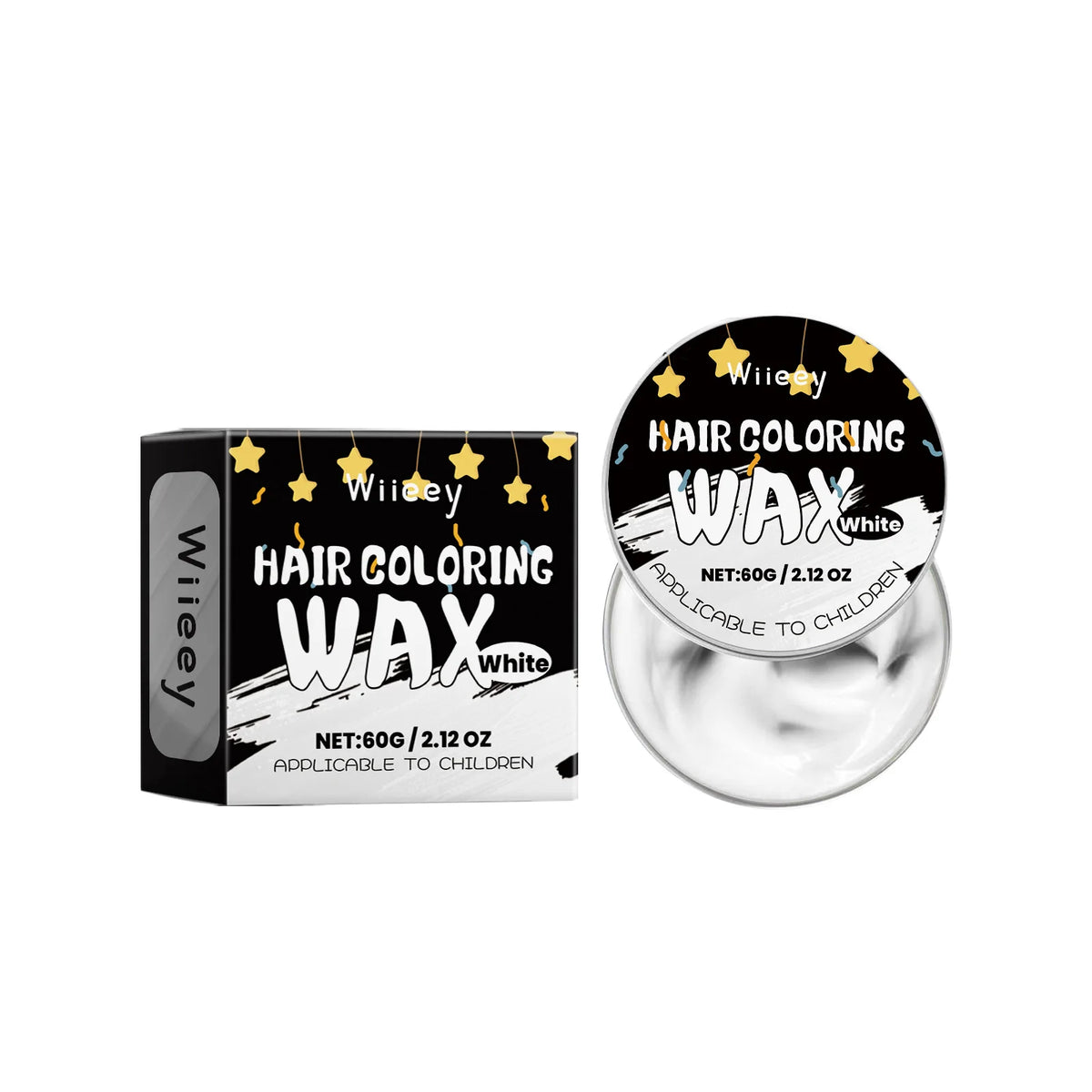 Temporary Washable Hair Color Wax for Kids and Party Styling