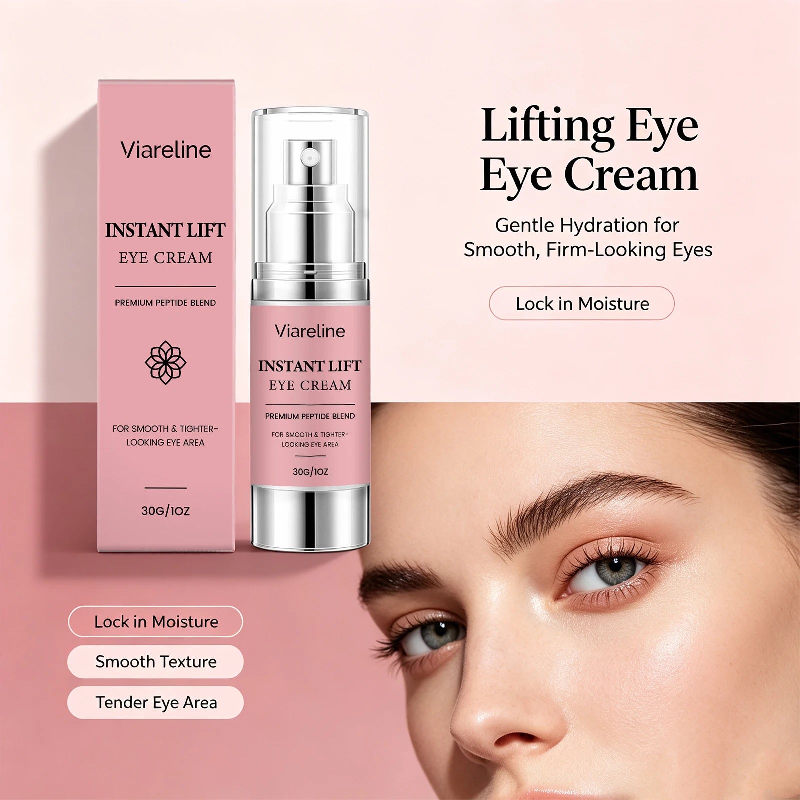 Lifting and Firming Eye Cream for Dark Circles and Fine Lines - 5