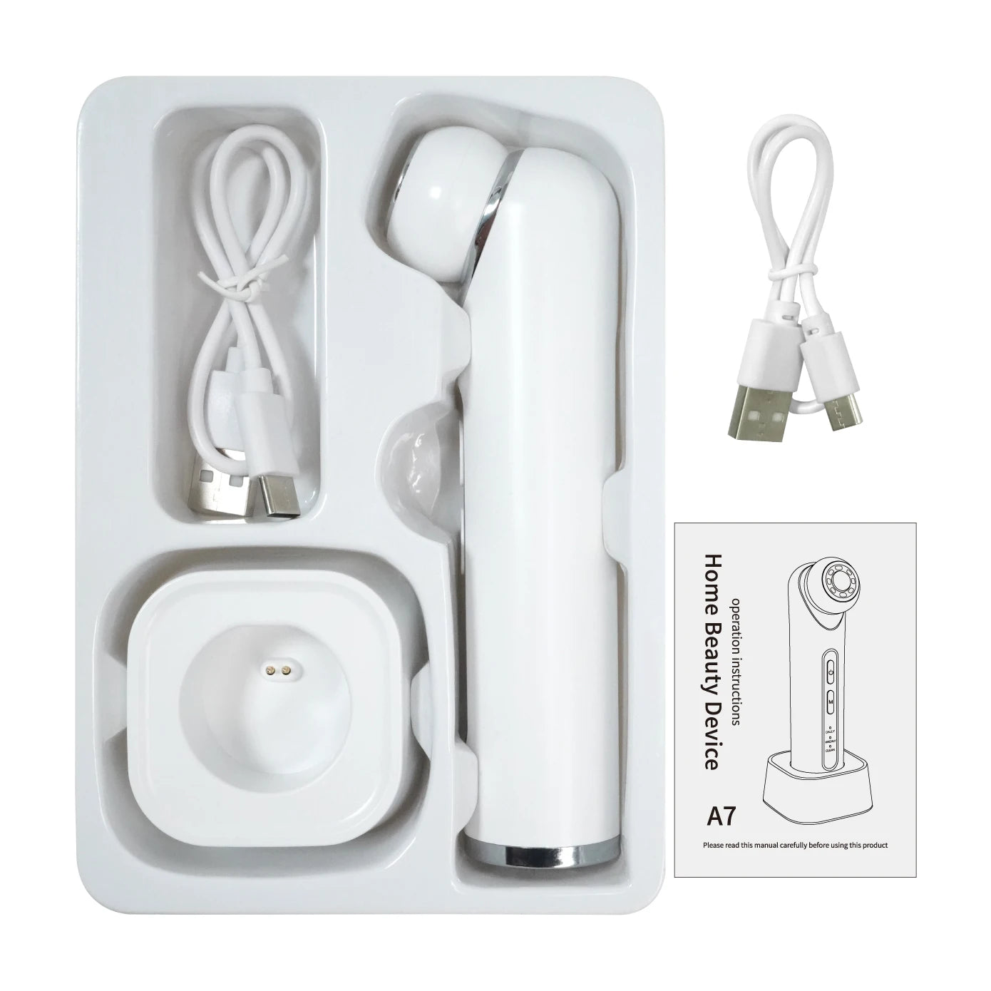 3-in-1 LED Photon Eye Facial Massager for Dark Circles and Fine Lines - 6