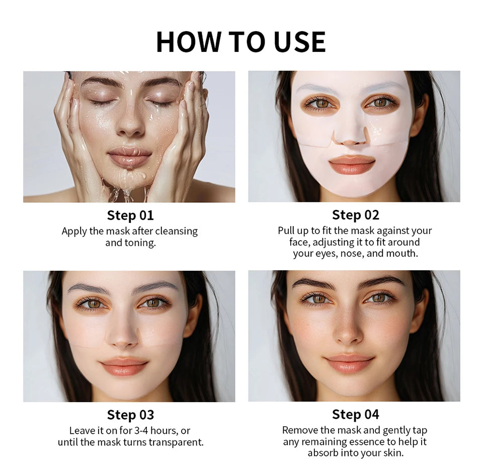 Bio-Collagen Deep Hydrating Overnight Face Mask for Radiant Skin