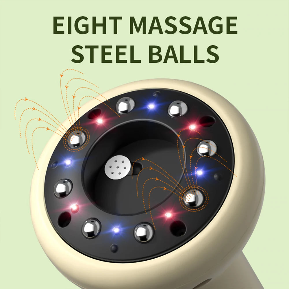 Electric Cupping and Gua Sha Massage Tool for Pain Relief and Recovery