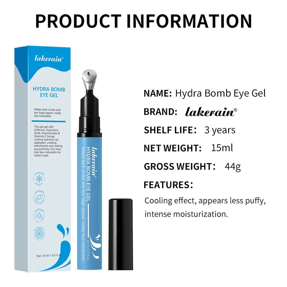 Cooling Eye Gel for Dark Circles and Puffiness Reduction - 15