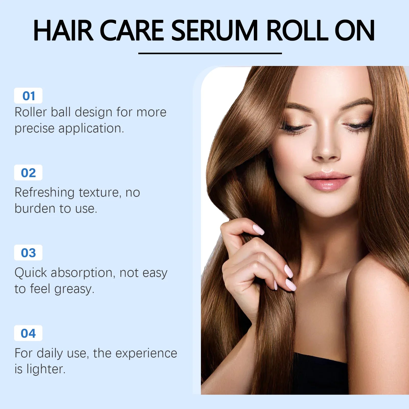 Rosemary Scalp Nourishing Serum Roller for Thicker and Fuller Hair - 8