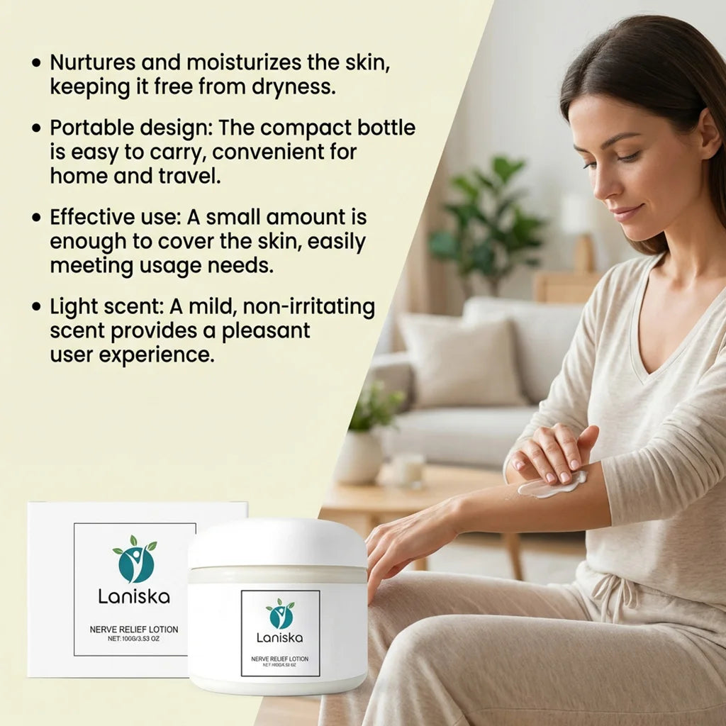 Soothing Nerve Relief Lotion for Tired Body Skin and Muscle Discomfort - 6