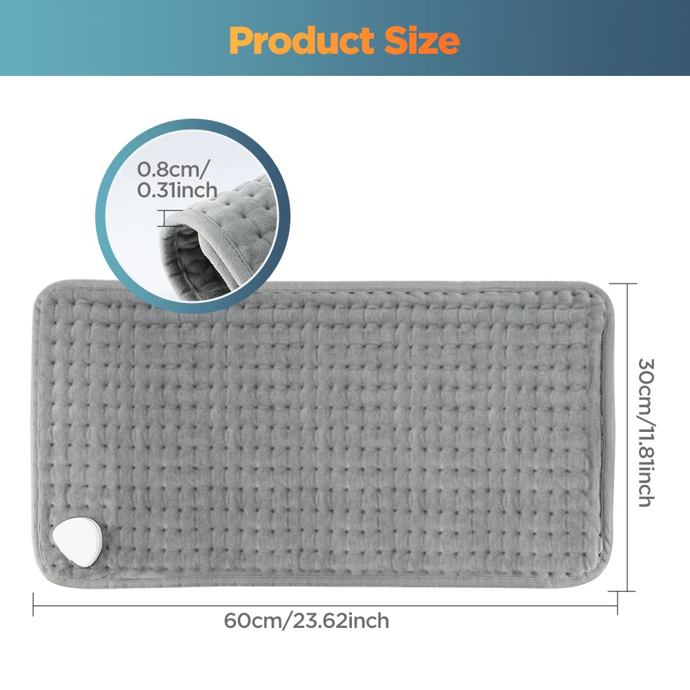 Electric Heating Pad for Back Pain and Muscle Relief with Auto Shut Off - 19