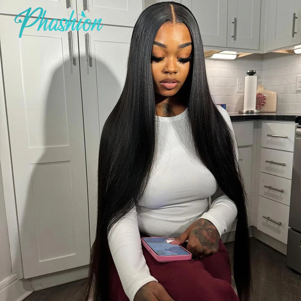 Straight Human Hair Lace Closure for Natural Seamless Styles - 9