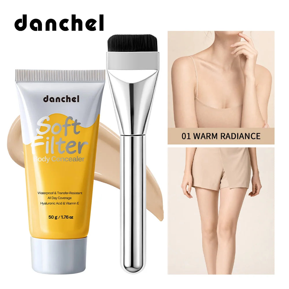 Waterproof Full Coverage Body Concealer for Scars Tattoos and Veins - 23