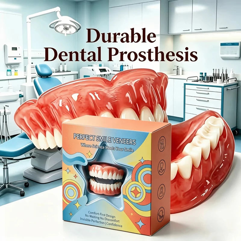 Comfortable Silicone Snap-On Dentures for Natural Smile Restoration