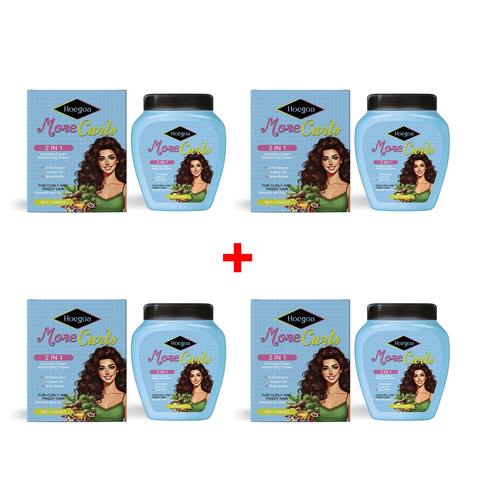 Curl Defining Moisturizing Cream for Frizzy and Curly Hair - 21