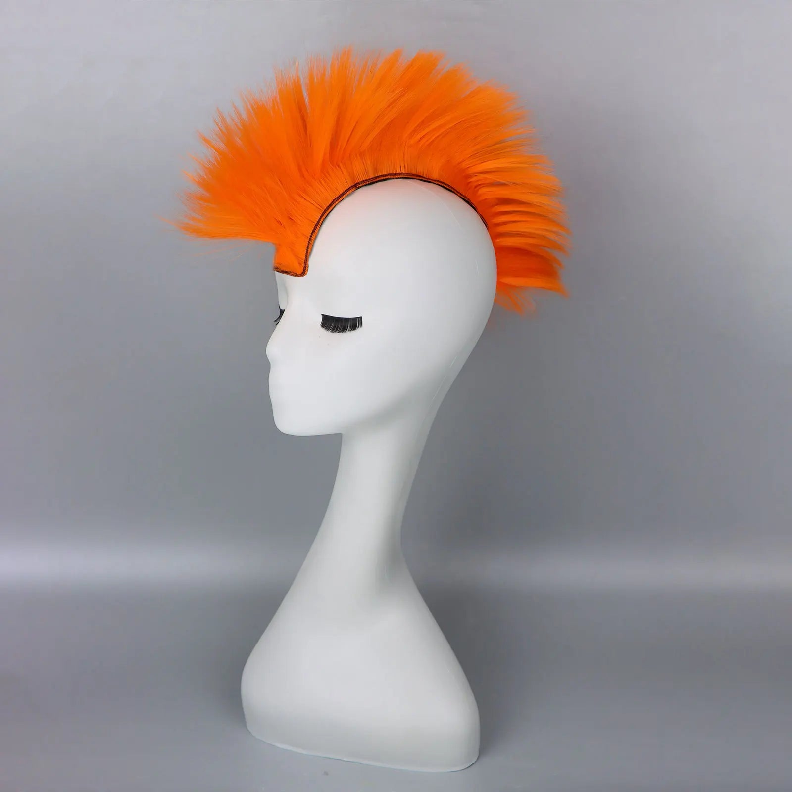 Synthetic Mohawk Helmet Wig for Motorcycle and Sports Helmets - 13