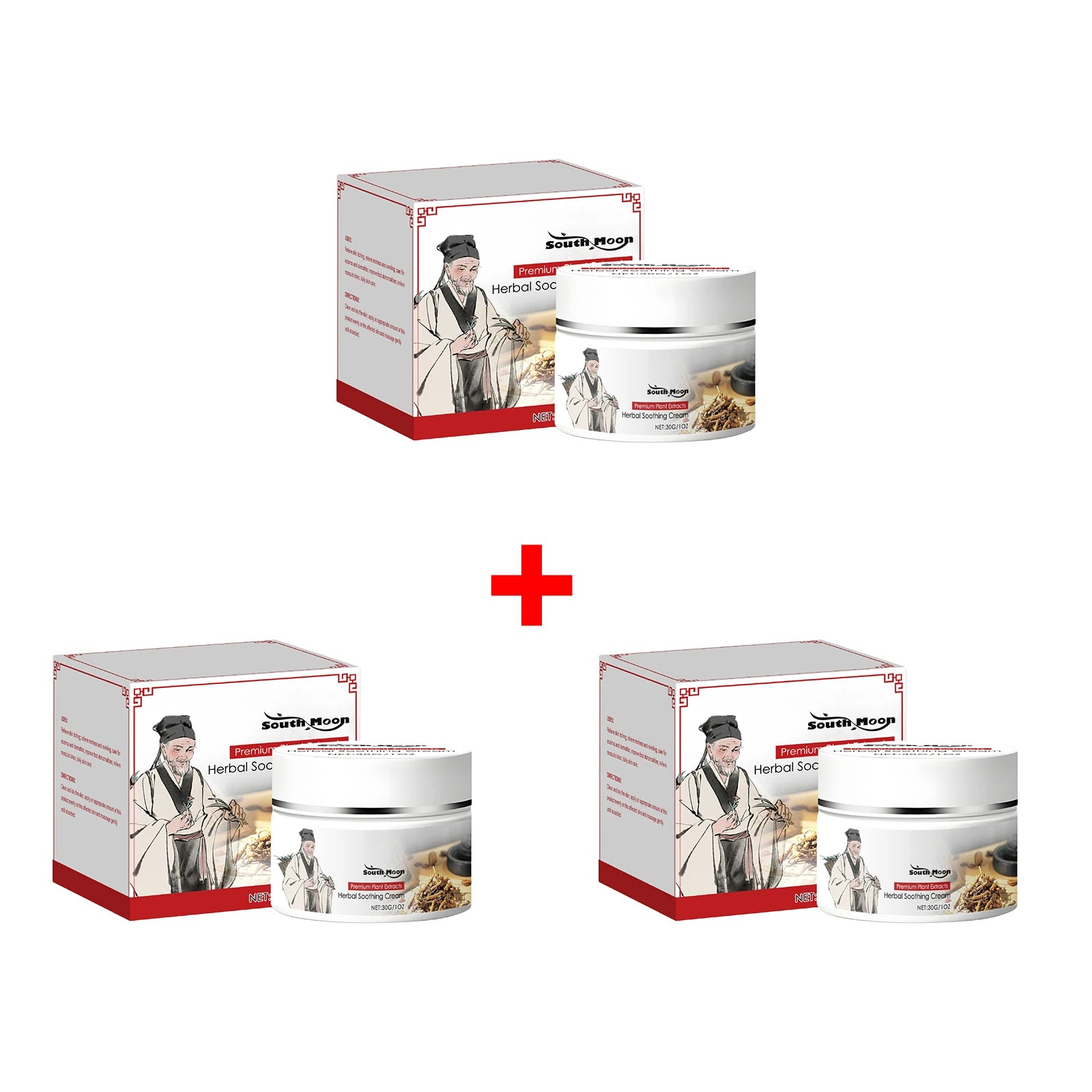 Herbal Soothing Cream for Skin Irritation, Redness and Dryness Relief - 16