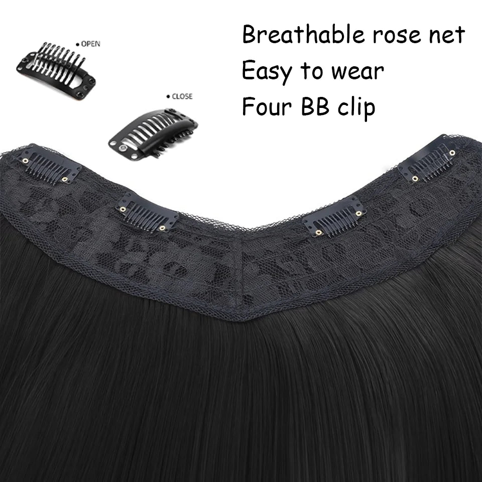 V-Shaped Layered Hair Extensions for Instant Volume and Length - 3