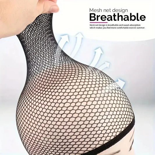 Stretchable Mesh Wig Caps for Comfortable Hair Styling