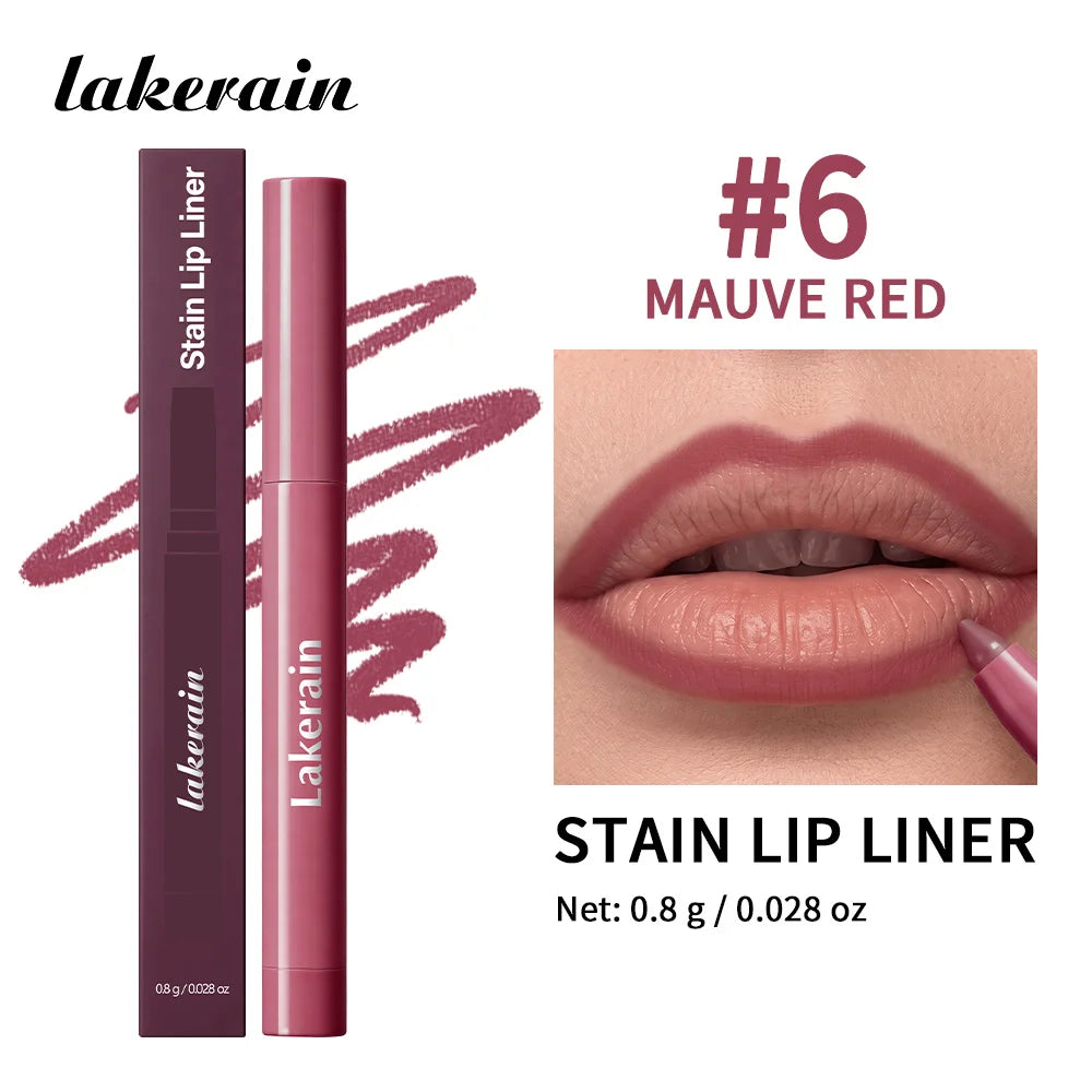 Waterproof Long-Lasting Matte Lip Liner Pencil for Smooth Lip Contouring - 25