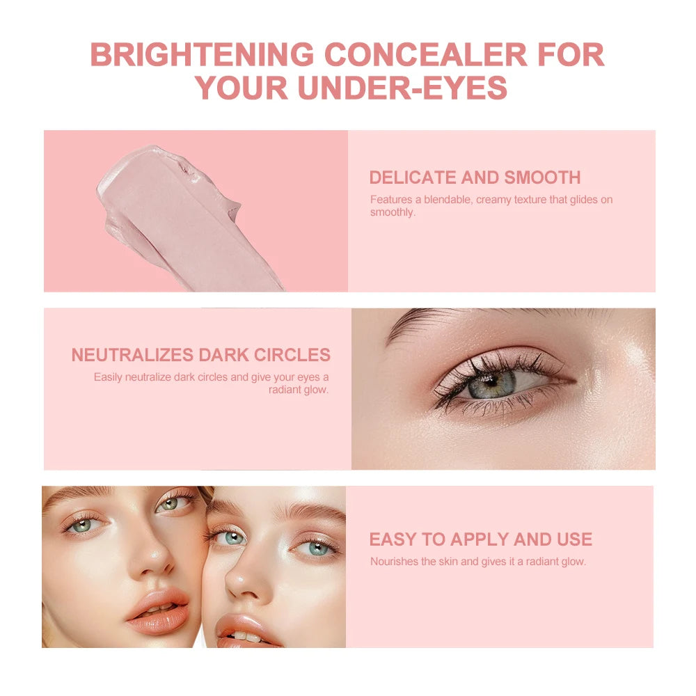 Hydrating Under Eye Brightener Concealer for Radiant Dark Circle Correction