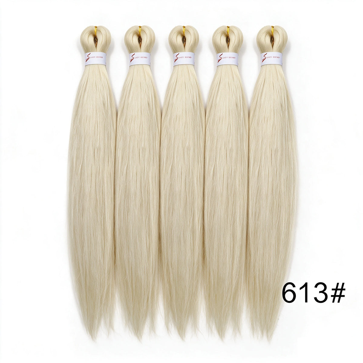 20-Inch Pre-Stretched Yaki Synthetic Braiding Hair Extensions