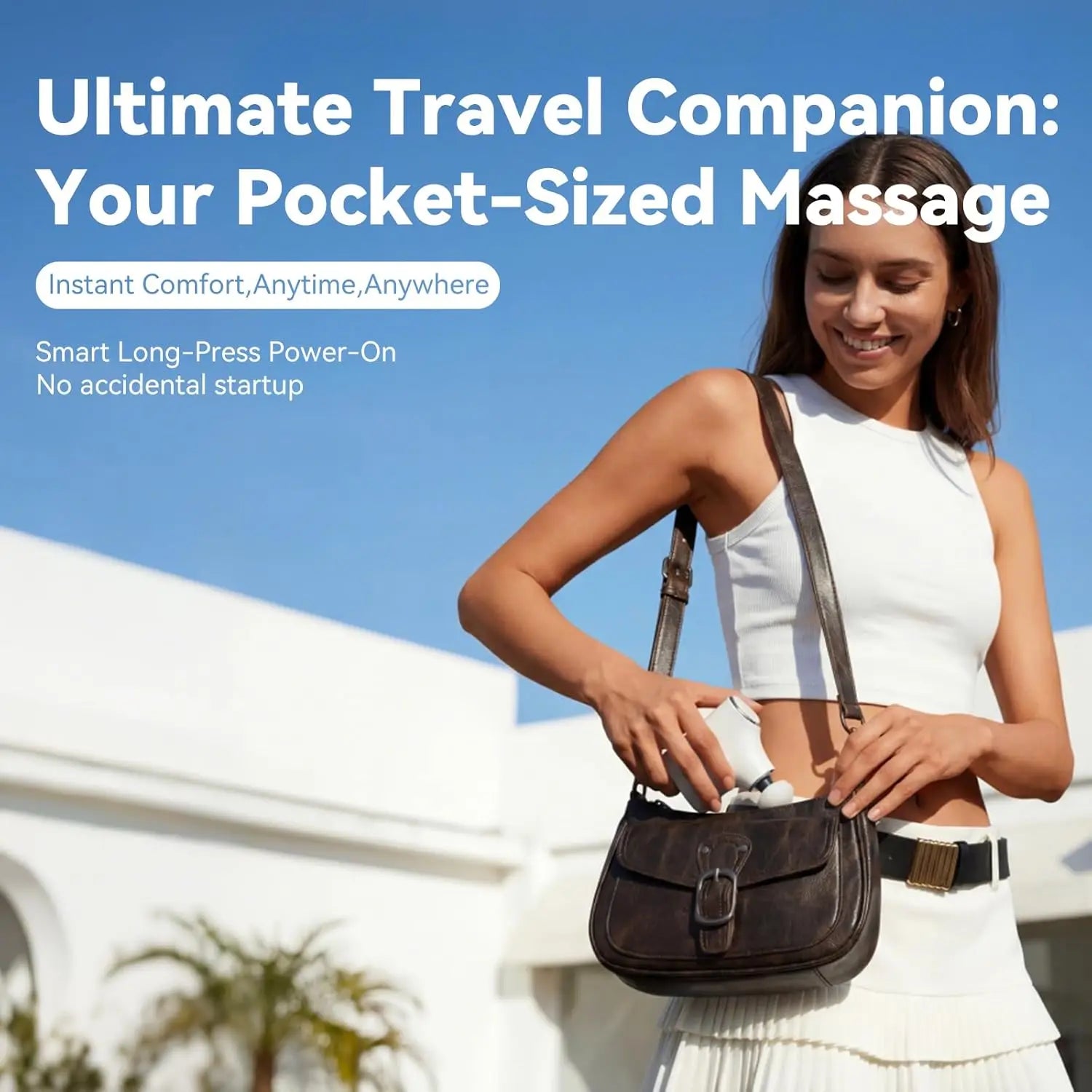 Portable Mini Percussion Massage Gun for Full Body Muscle Recovery - 4