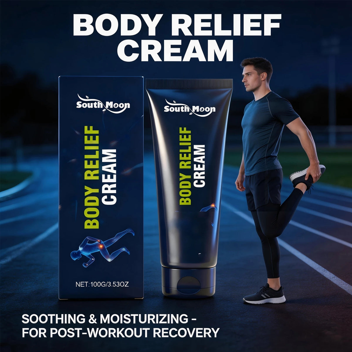 Soothing Joint and Muscle Relief Massage Cream for Body Discomfort