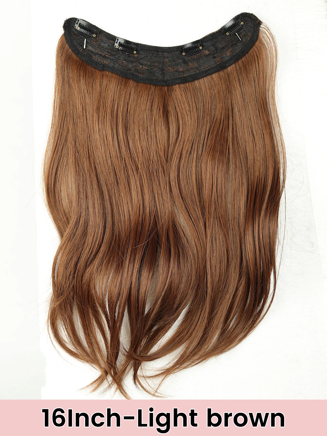 V-Shape Clip-In Hair Extensions for Instant Length and Volume - 19