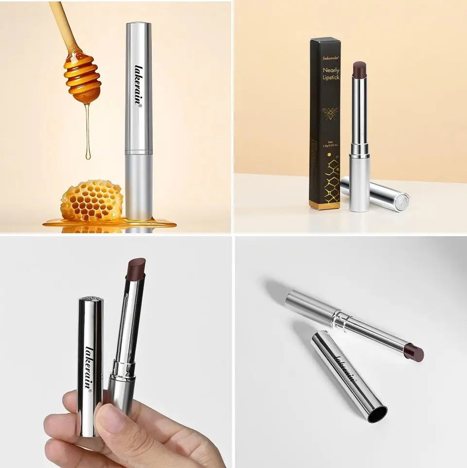 Long-Lasting Moisturizing Lipstick and Natural Lip Plumping Balm