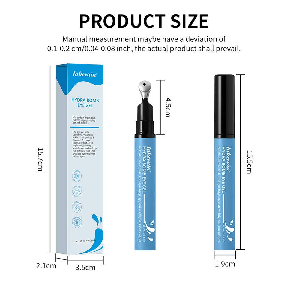Cooling Eye Gel for Dark Circles and Puffiness Reduction - 16