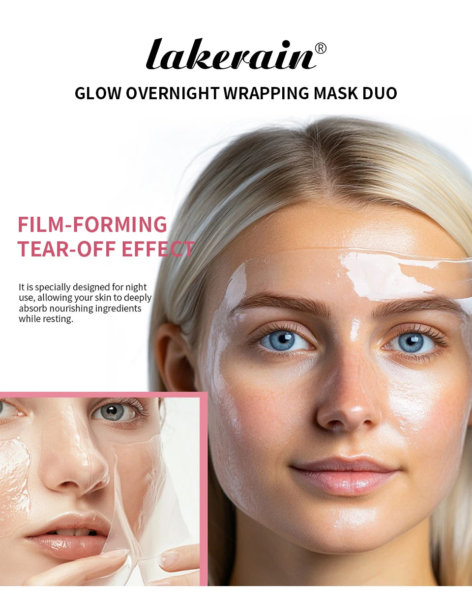 Overnight Hydrating and Firming Peel-Off Face Mask Duo Set - 7