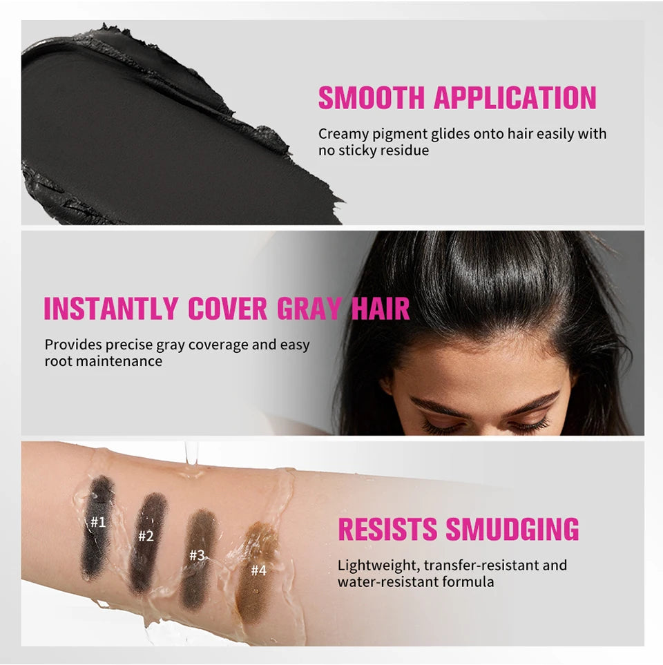 Instant Root Cover-Up Stick for Gray Hair and Hairline Concealer