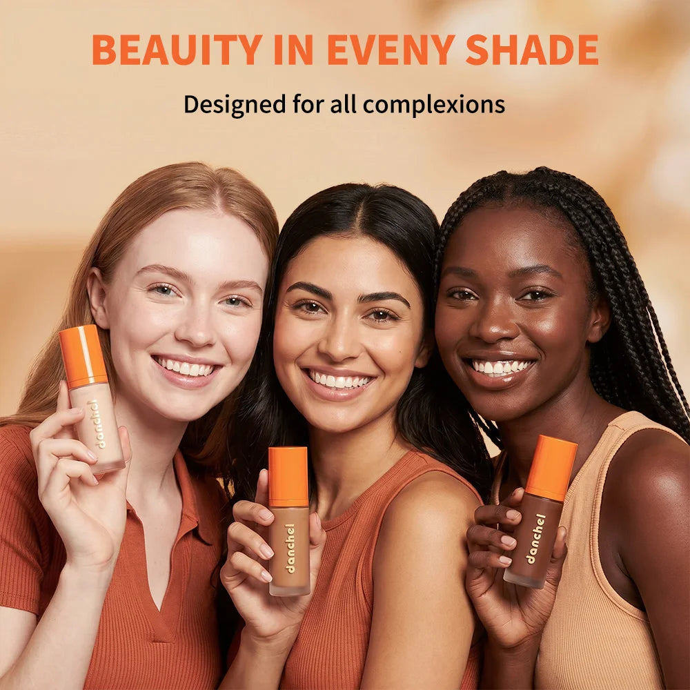 2-in-1 Liquid Foundation and Concealer for Flawless Velvet Matte Finish - 3