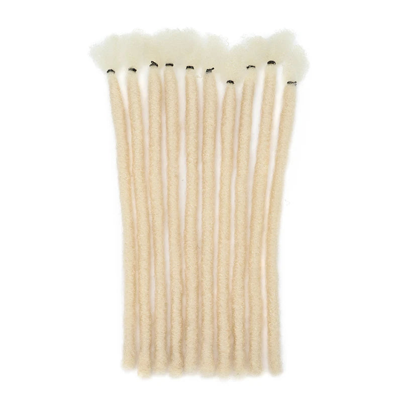 8-Inch Handmade Synthetic Dreadlock Extensions for Men and Women - 13