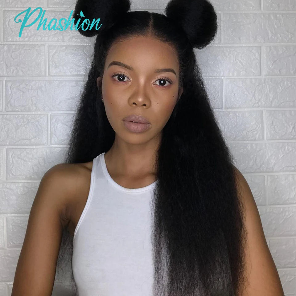 Kinky Straight Human Hair Extensions for Seamless Styling