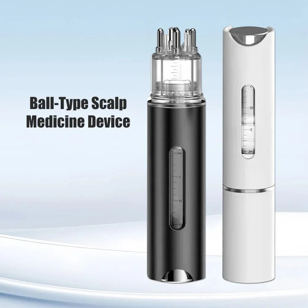 Portable Scalp Oil Applicator and Massage Comb for Hair Care