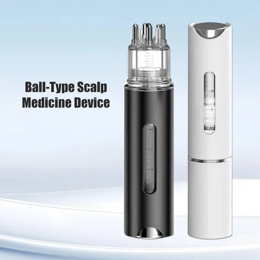 Portable Scalp Oil Applicator and Massage Comb for Hair Care