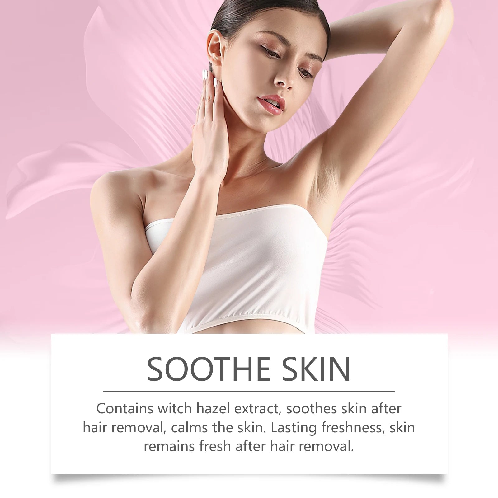 Painless Full Body Hair Removal Cream for Smooth and Sensitive Skin - 4