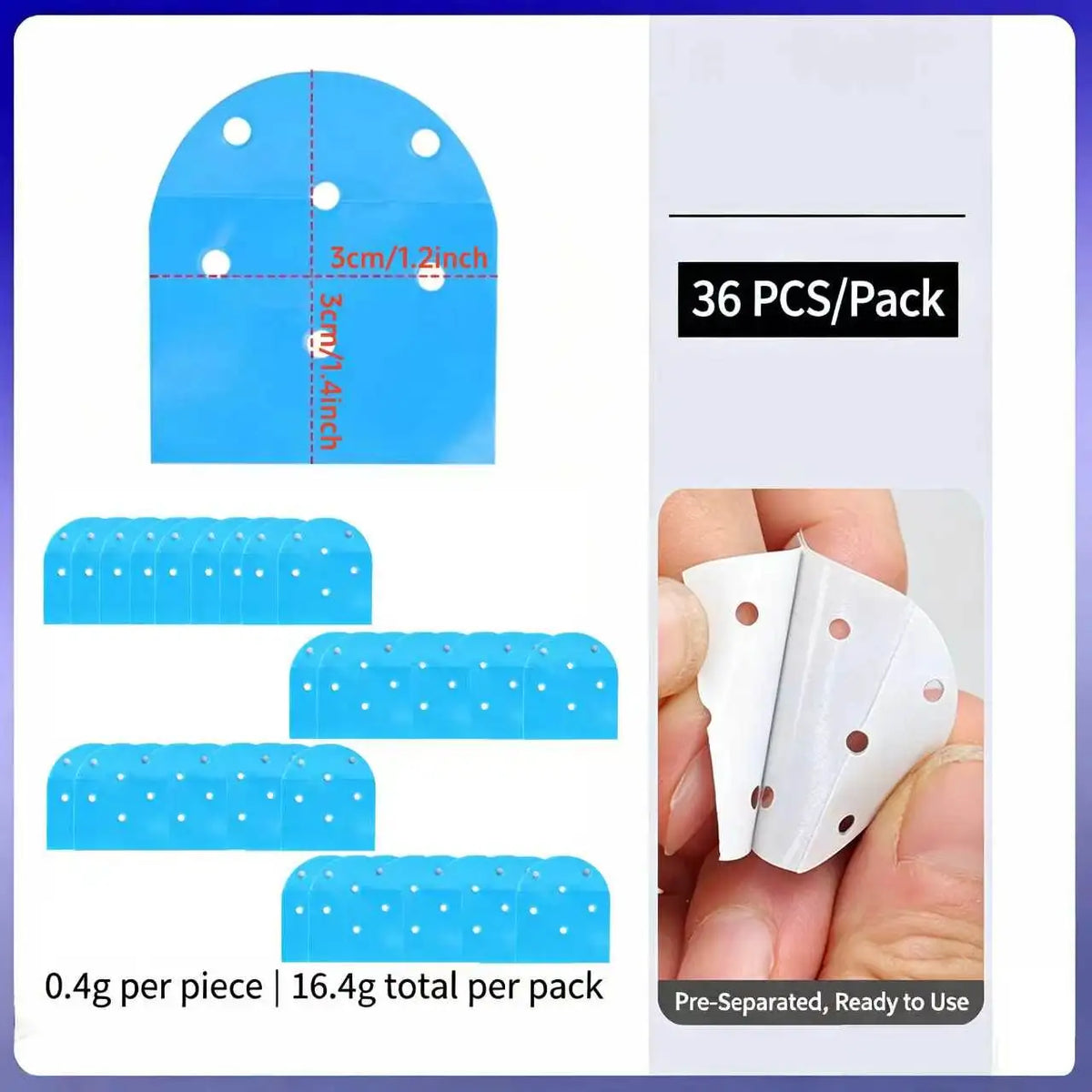 Waterproof Double-Sided Wig and Hair Extension Adhesive Tape