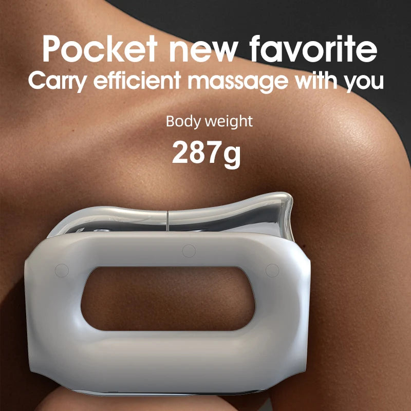 Electric Muscle Relaxation Fascia Blade with Microcurrent Vibration - 8