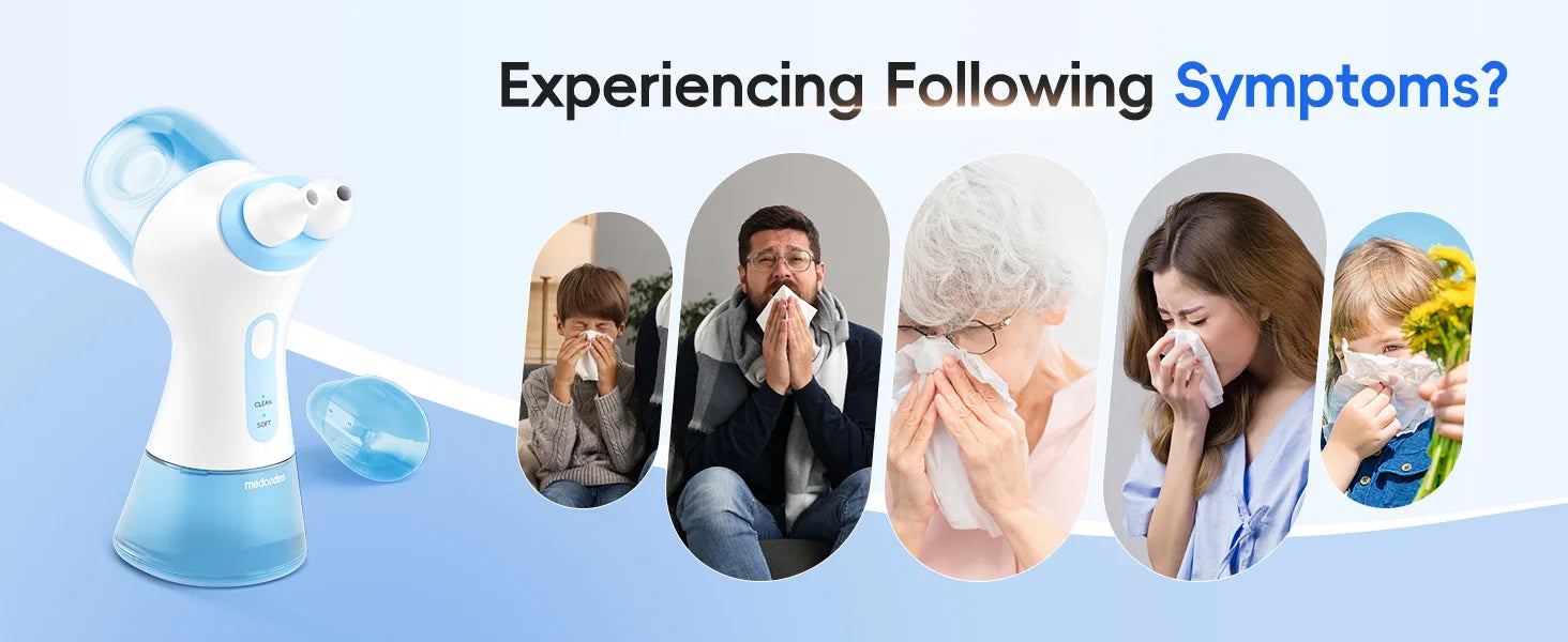Electric Nasal Irrigation System for Sinus Congestion and Allergy Relief - 7