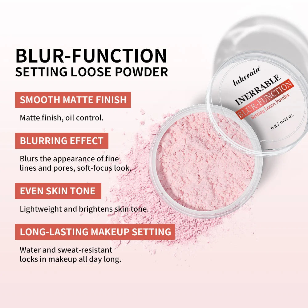 Oil-Control Matte Setting Powder for Long-Lasting Flawless Makeup
